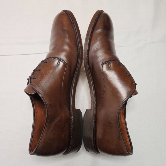 Allen Edmonds Kenilworth 8065 Brown Leather Oxford Dress Shoes Men’s Size 10D